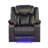 Challenger Modern LED Power Recliner Set With Bluetooth Speakers And Cup Holders, Perfect For Contemporary Living-1261646885