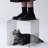 Simple Square Retro End Table  Accent Table for Living Room-83395262-91642847