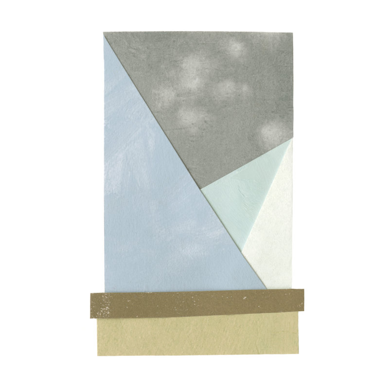 Mountain View Collage III by Emma Caroline - Wrapped Canvas Painting, 91cm H x 61cm W