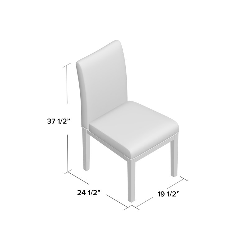 Syedul 20'' H Upholstered Parsons Chair