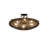 Rustic Lodge Flush Mount