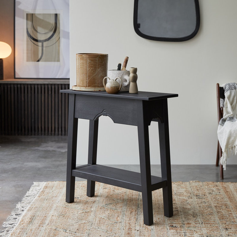 Thaki 31.5'' W Solid Wood Console Table