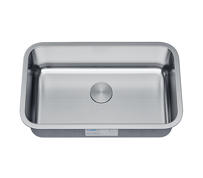32.375'' L Undermount Single Bowl Stainless Steel Kitchen Sink
