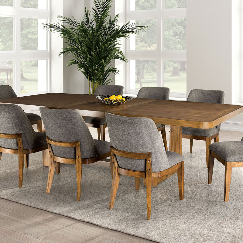 Ensemble de table de salle à manger 7 pièces Cassini, Gris