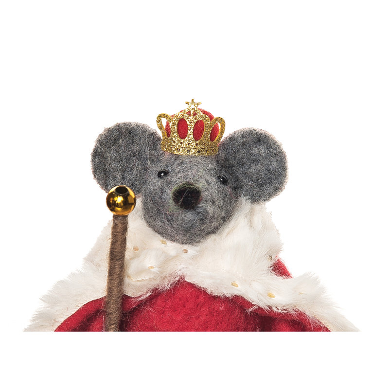 Figurine souris avec cape