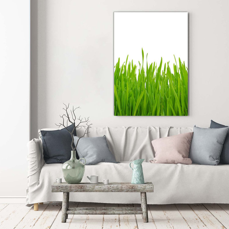 Green Grass - Wrapped Canvas Print