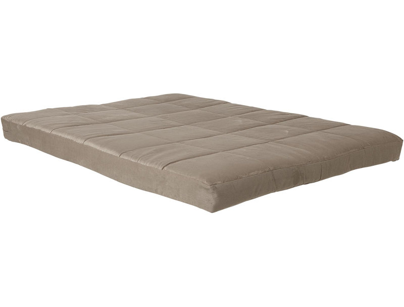 Matelas de futon double 6 po Chrysti, Brun clair