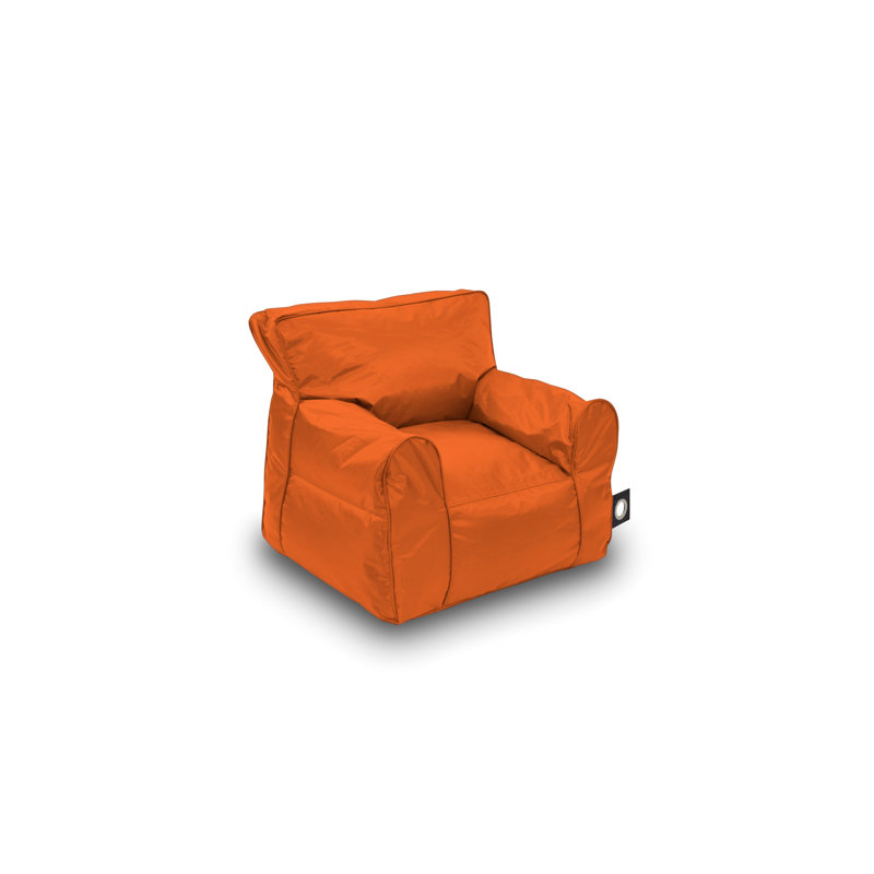 Outdoor Friendly Refillable Classic Bean Bag, Orange