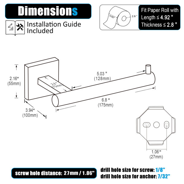 Dimensions du produit