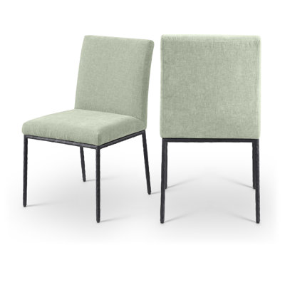 Reeves Chenille Fabric Dining Side Chair