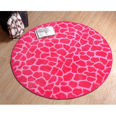 Tapis imprimé animal - Girafe Girly