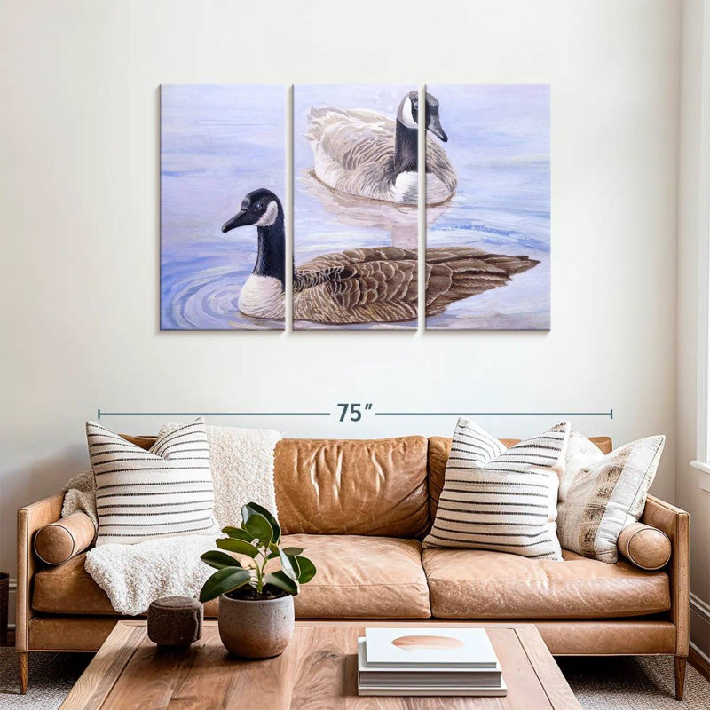 Geese, 36" H x 57" W