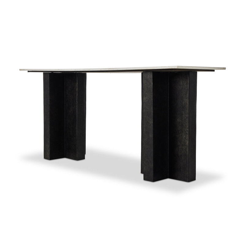 Terrell 72'' W Marble Console Table