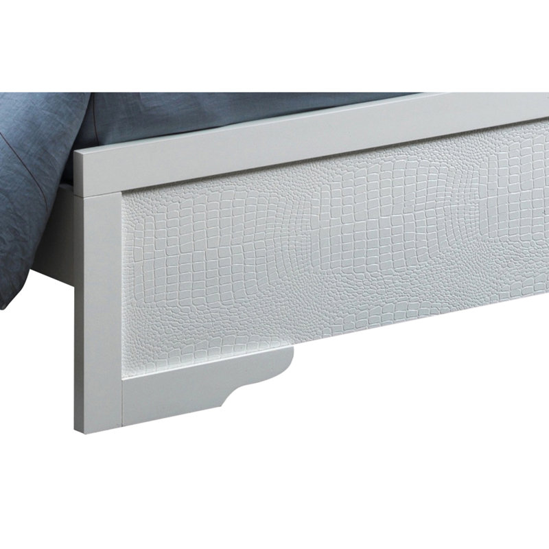 Lit de panneau de particules transitionnel élégant pour le luxe et le confort