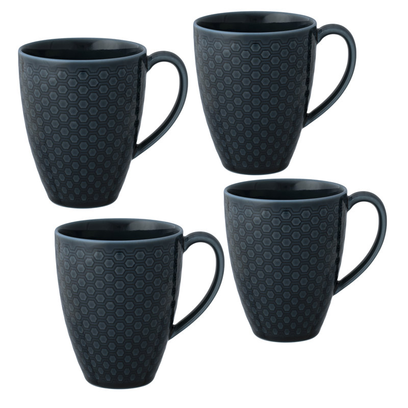Ensemble de 4 tasses Kikko, 16 oz, Océan