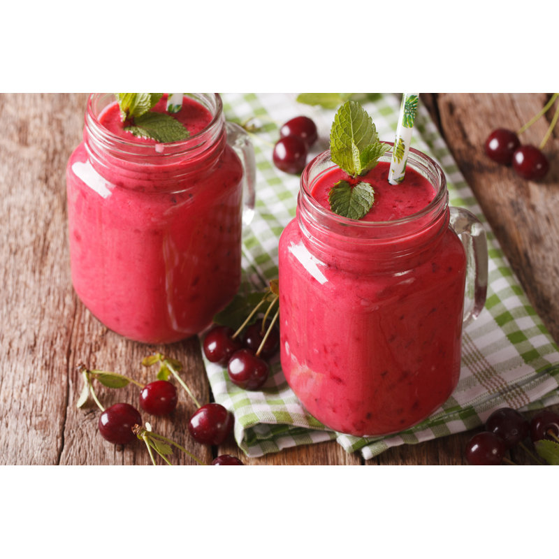 Penarth Healthy Cherry Cocktail - Wrapped Canvas Print, 30cm H x 46cm W x 3.8cm D
