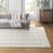 Beige/Blanc