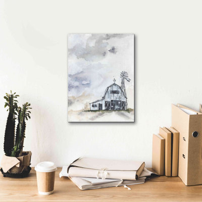 «Haven Mini Barn» par Julie Norkus, estampe numérique sur toile