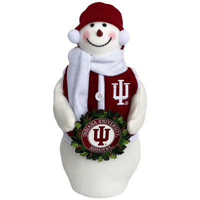 NCAA 12" Indiana Snowman