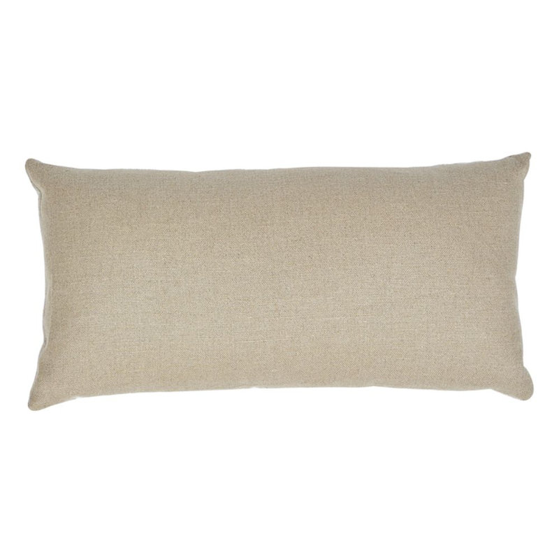 Wentworth Embroidery Pillow, Natural