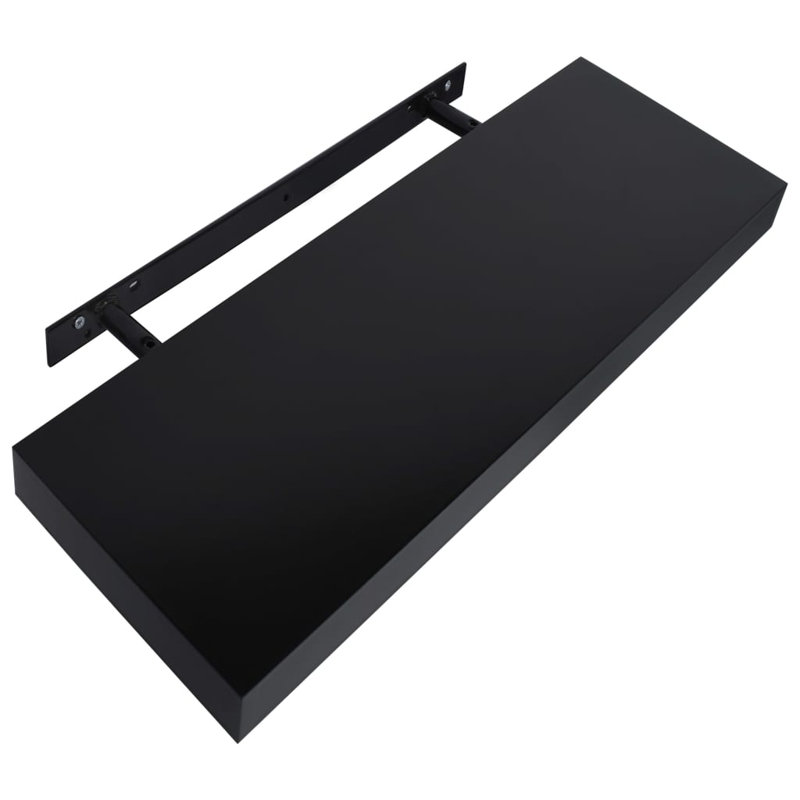 Quintan 2 Piece Floating Shelf, 3.8cm H x 40cm W x 20cm D