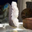 Apophyllite et Stilbite - montés sur pied