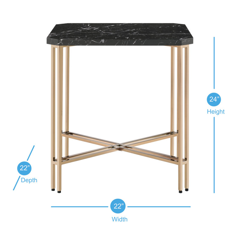 Table de bout Phyl Cross Legs