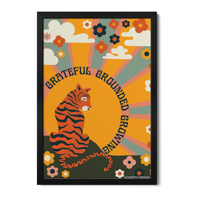 Affiches encadrées Grateful, H 32 po x l 24 po