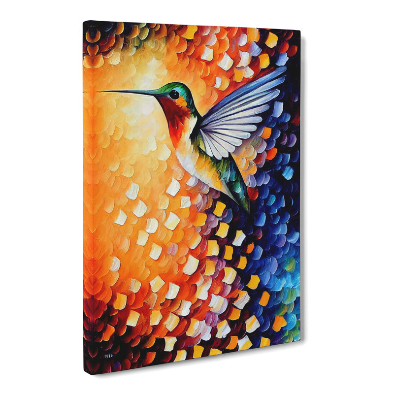 Danaher Hummingbird - Wrapped Canvas, 60cm H x 40cm W x 3cm D