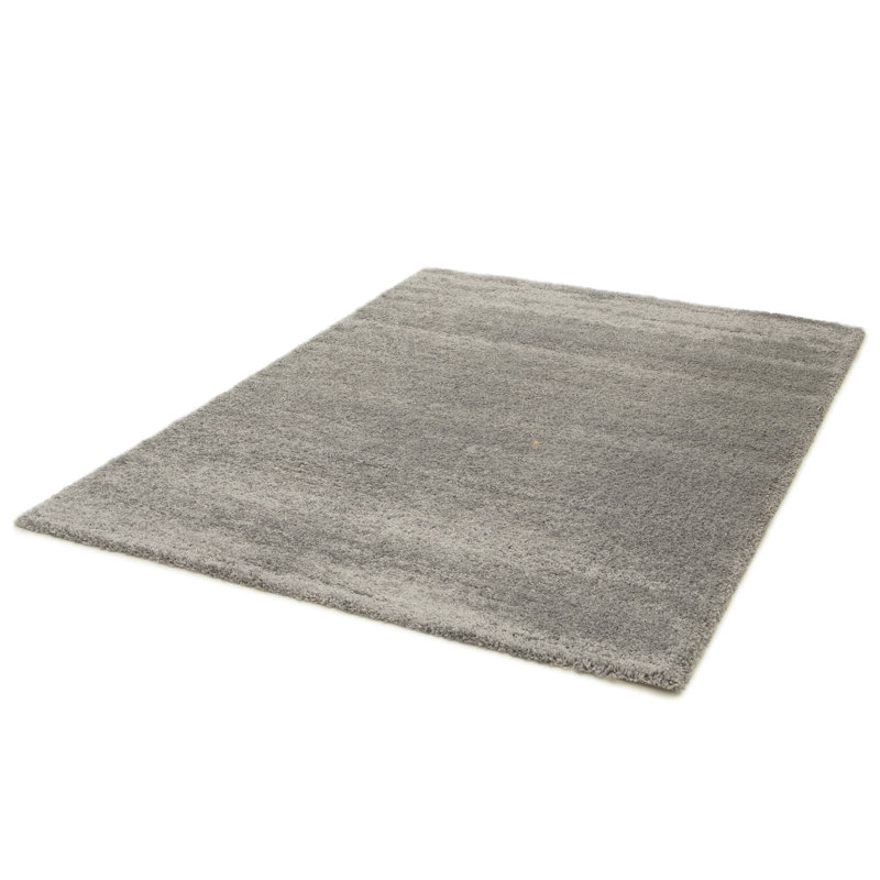 Henriko Grey Shaggy Rug, Rectangle 80 x 150cm