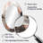 Pink Rosegold Circle Chaos IV - Large Oval Wall Mirror On Metal-91277306