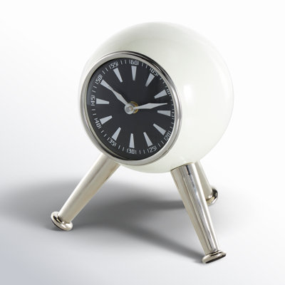 Adom Analog Metal Quartz Tabletop Clock