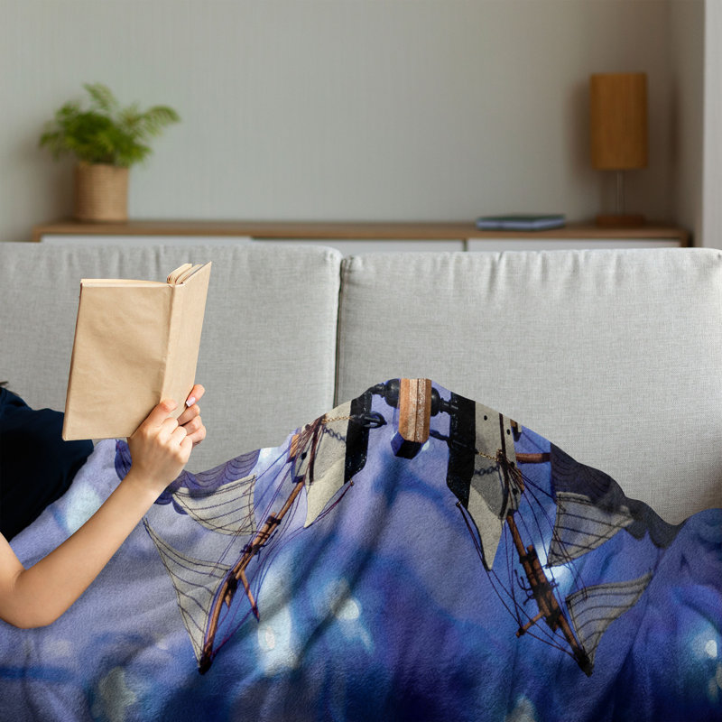 Hand Woven Throw Blanket, 70" x 90"