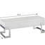 Table basse blanche avec plateau lève-personne blanc brillant-1878113929