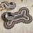 Sawyer Mill Farmhouse / Country Geometric Water Resistant Kitchen Mat-612098292