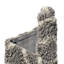 Tapis à poils longs gris Foundry Select-1573904387