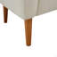 Mirod Modern Wing Back Lounge Chair - Stylish Design, Soft Fabric, Solid Wood Legs, Easy Assembly, Durable Frame