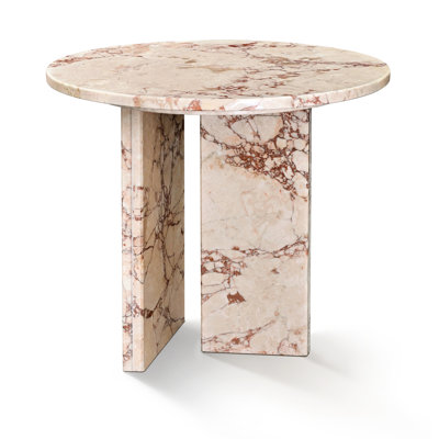 Table basse en marbre rose Luxury Luxury