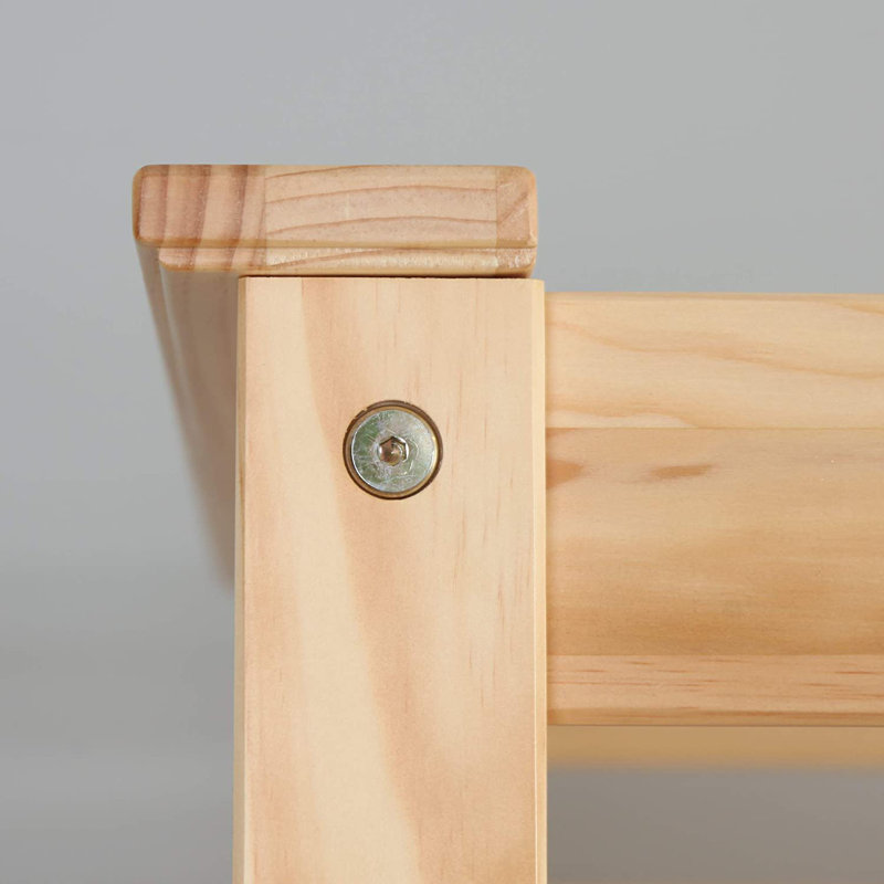Kids Bunk Bed, Twin over Twin, Natural