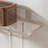 Multifunctional acrylic transparent console table