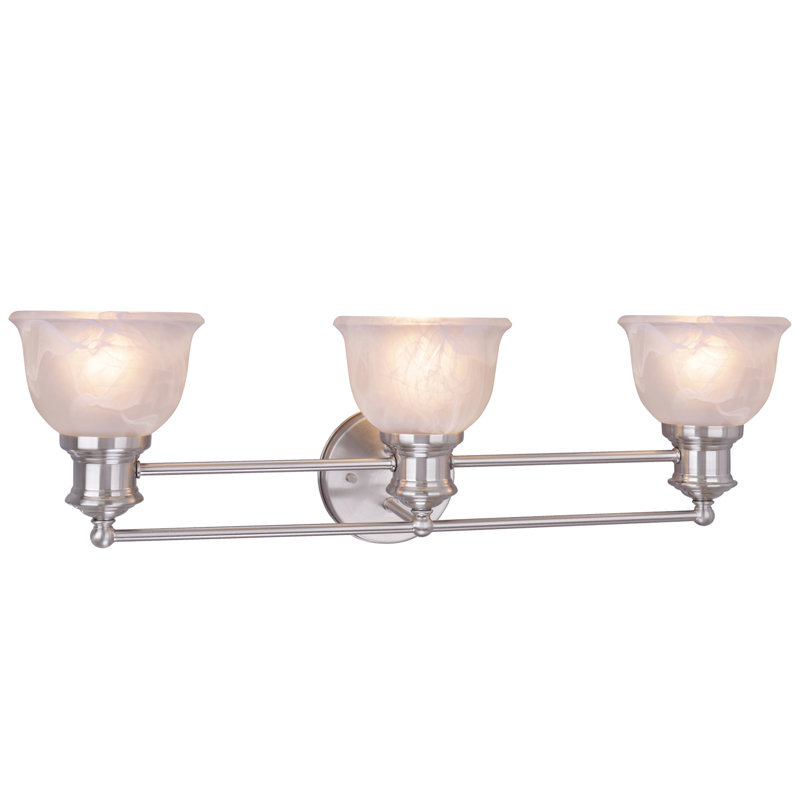 Éclairage pour meuble-lavabo 3 lumières en métal Berghoff