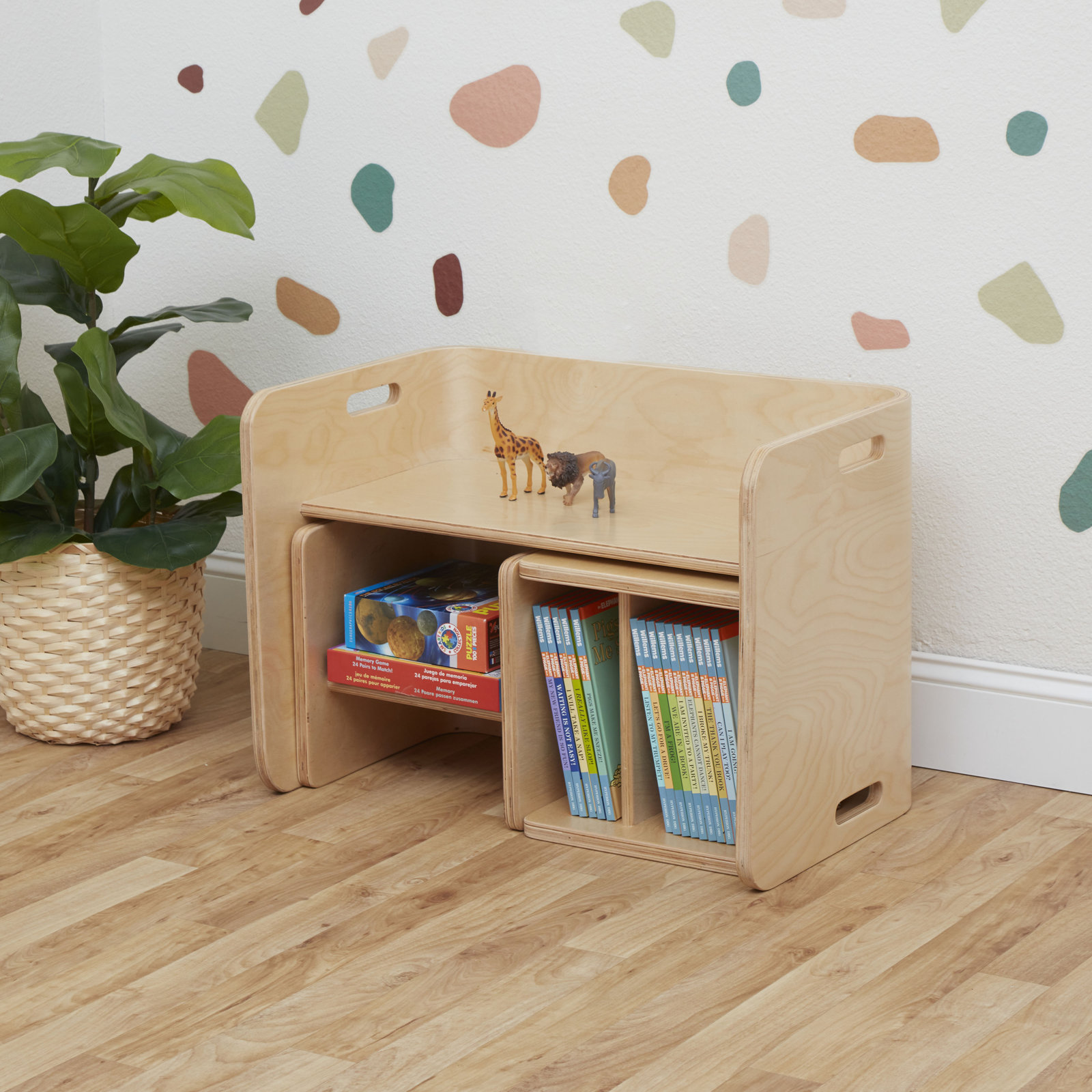 Bentwood Kids Table and Chair Set