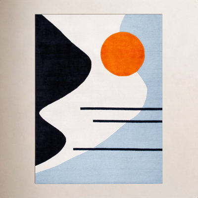 Felipe Wool Abstract Indoor Rug