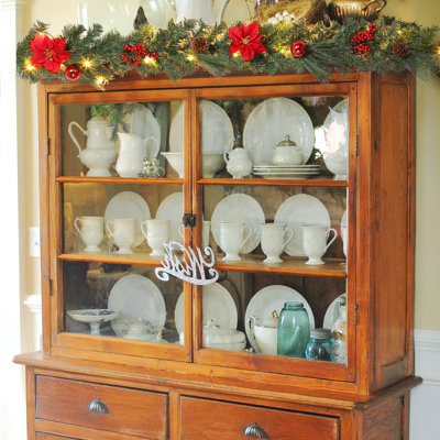 72'' in. Lighted Faux Garland