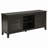 Sutter Distressed Java 2-door TV Stand