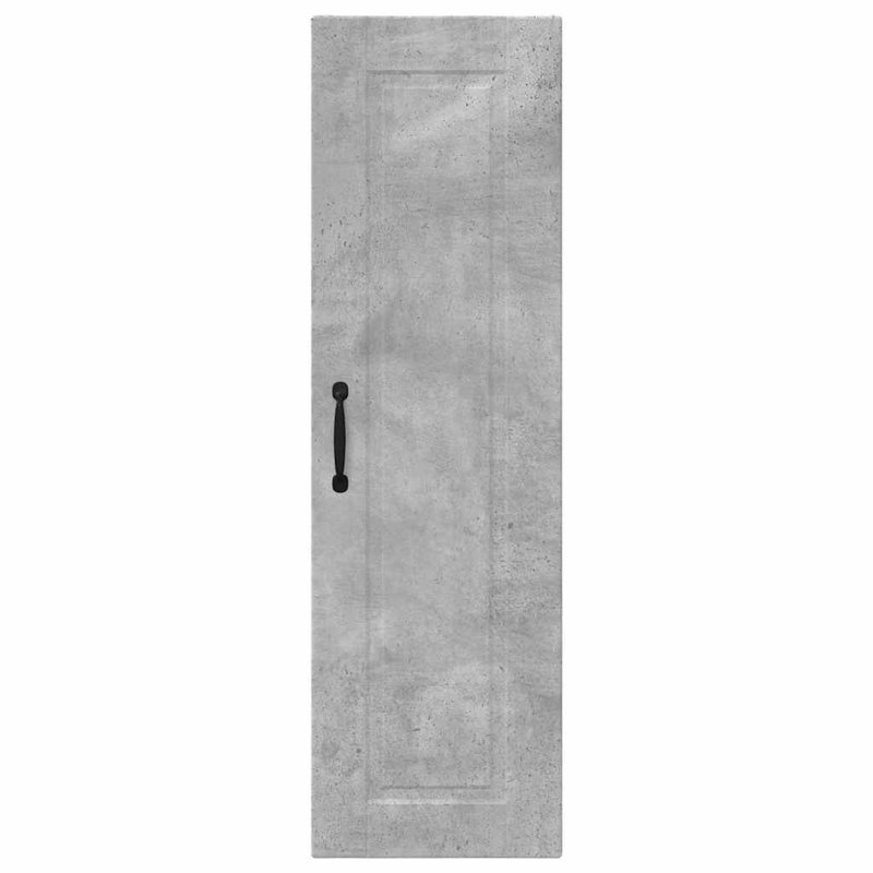 Vidaxl Kitchen Wall Cabinet White 40 X 31 X 100 Cm Engineered Wood, 100cm H x 30cm W x 31cm D, Concrete Grey
