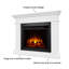 Foyer électrique en coin 56 "Kennedy par Real Flame-35980569