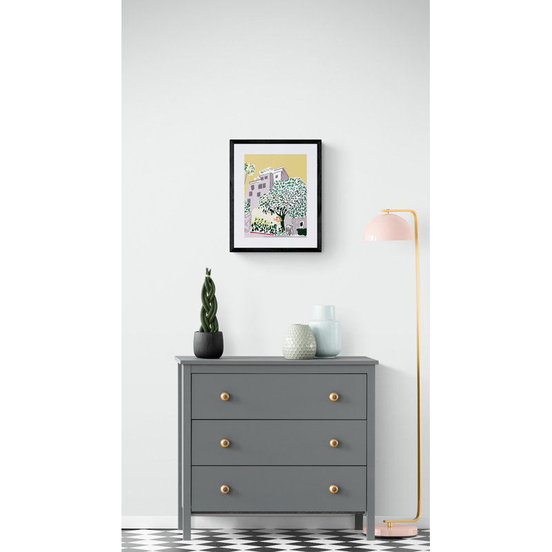 Chateau Marmont Print by Deborah Blum, 31.25" H x 25.25" W