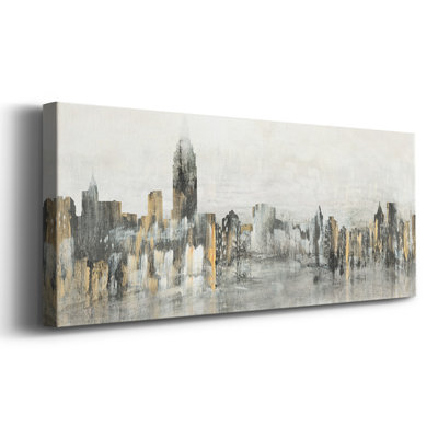 Bright City Lights - Impression sur toile tendue