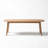47"W Solid Oak Modern Entryway Bench -565309224-559245747